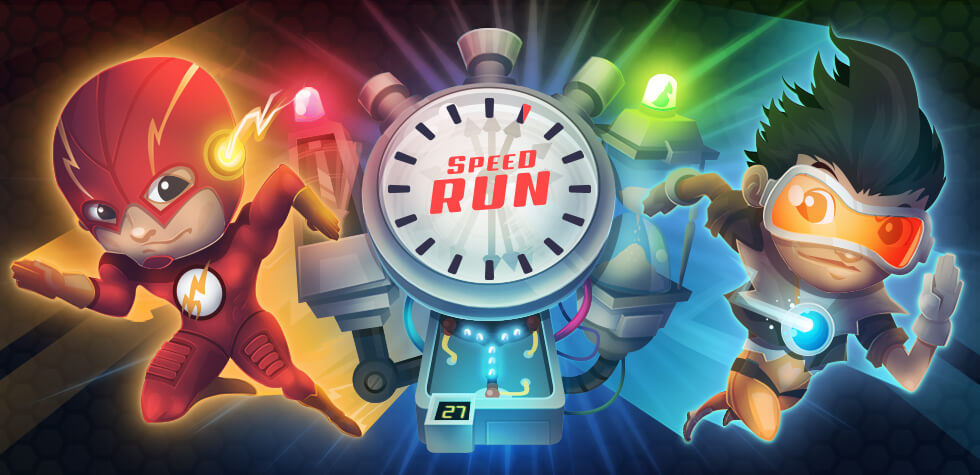 speed run in subway surfers